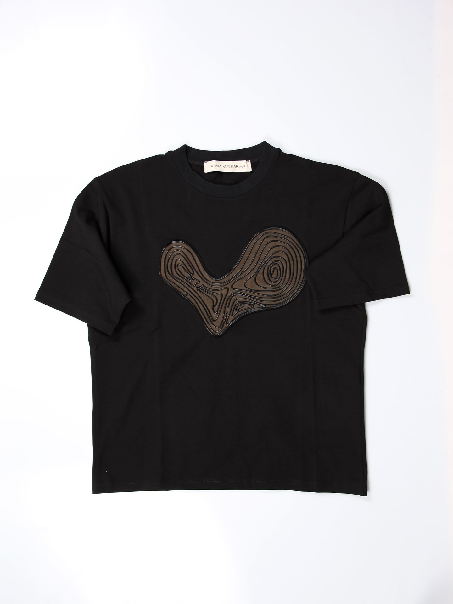 Black Heart T-Shirt – Kasia Kucharska