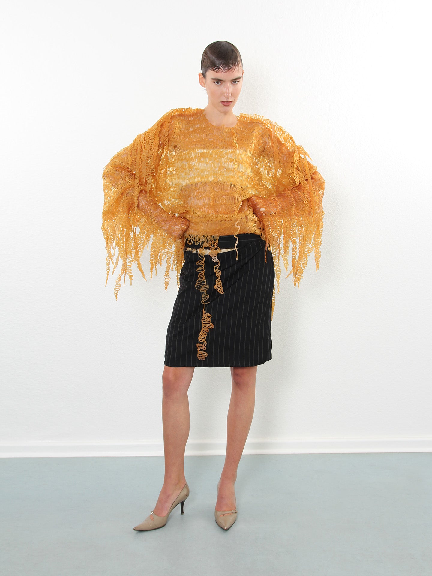 Illusion Knit Pullover
